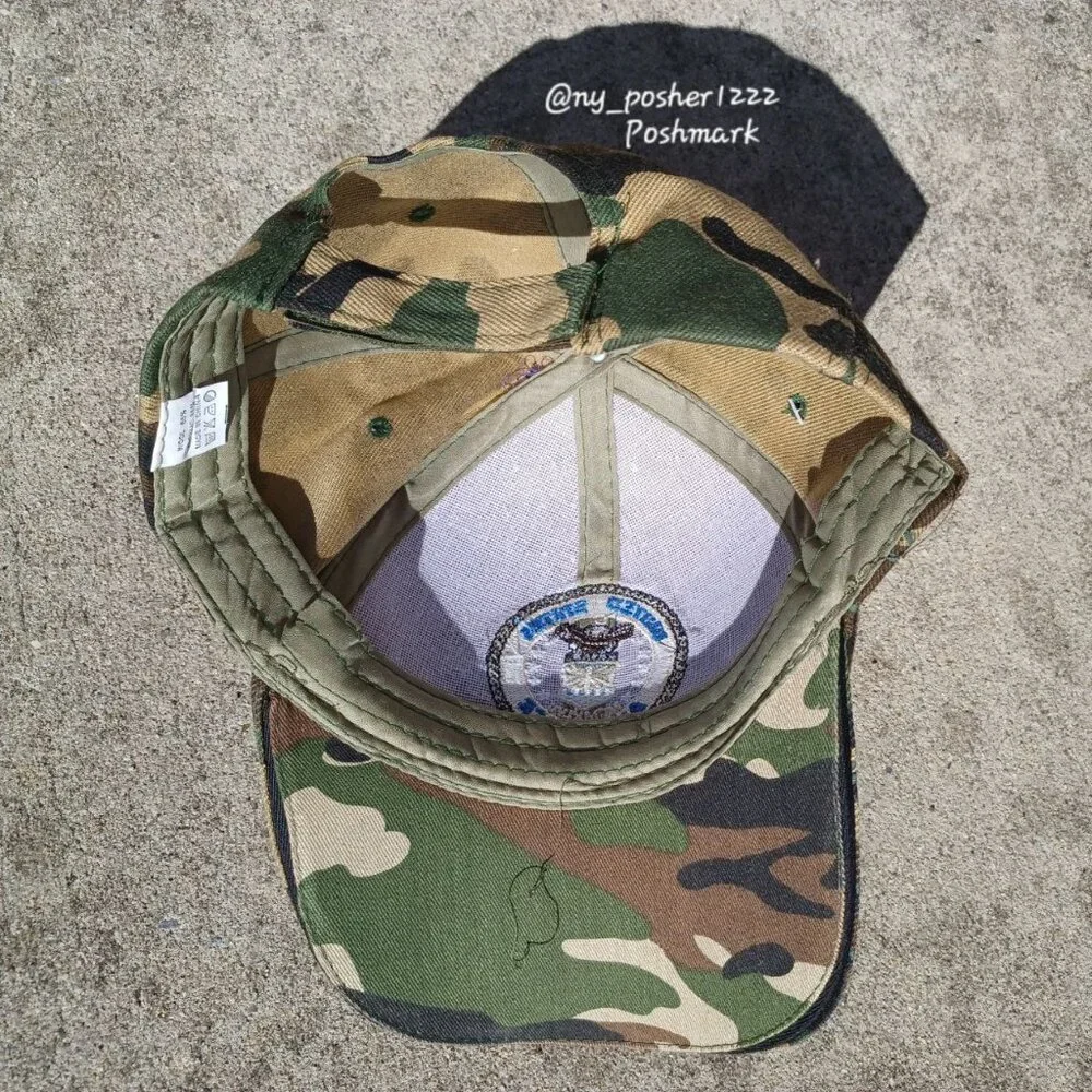 MINGXINGCAP 𝐔𝐍𝐈𝐓𝐄𝐃 𝐒𝐓𝐀𝐓𝐄𝐒 𝐀𝐈𝐑 𝐅𝐎𝐑𝐂𝐄 Baseball Cap Camo